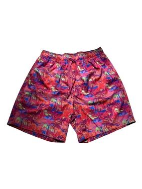 Robert Graham Palm Tree Print Swim / Board Shorts